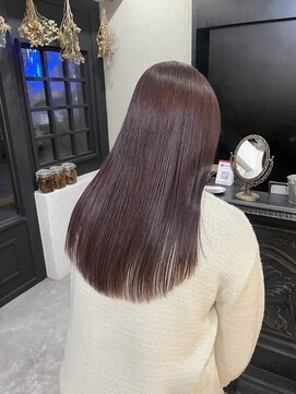 ノエル 池袋店(noel) 【noel】manami×ブリーチなしボルドー