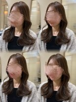 ジーナ 熊本(Zina)&nbsp;Zina熊本/ヘーゼルベージュ/くびれ巻き