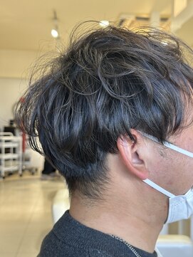 柔らかな質感パーマ