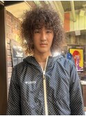 メンズスパイラルパーマ