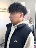 縦落ちスパイラルパーマ