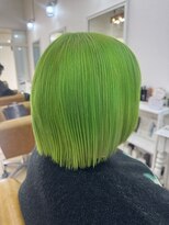 グラスペディア(graspedia) ライムカラー【広島派手髪】【広島ハイトーンカラー】