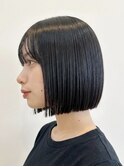 ブルーブラック×ボブ