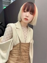 ロテサカエ(Lote.Sakae)&nbsp;着物ヘア/大人ガーリー/ダークアッシュ/似合わせカット/栄