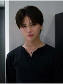 地毛風ストレートメンズ縮毛矯正髪質改善韓流センターパート