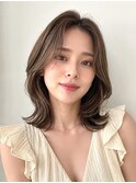 【NOA】大人可愛いハイライトレイヤー白髪ぼかし