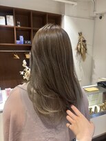 クラップス 杉田店(CLAPS)&nbsp;イルミナカラー　オリーブベージュ