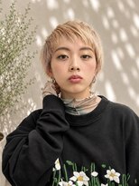 エアー 横浜(AIR)&nbsp;【寺本】 抜け感ショート×ブロンド