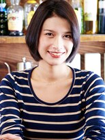 美容室チック 大島店(chic)&nbsp;シンプルなショートボブはツヤと質感で調整見せつけて☆【大島】