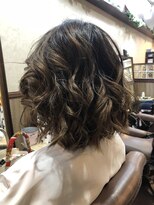 ディー エメ(D-aimer-)&nbsp;ショート・ミディアムの巻き下ろし　【ヘアセット】