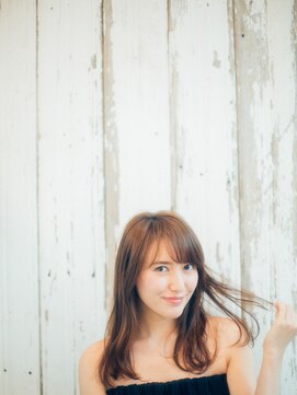 美容室チック 大島店(chic) ふわふわカジュアルセミロング【大島】