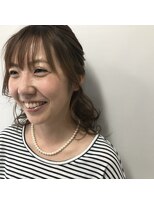 町上津役の美容室 ヘアセット