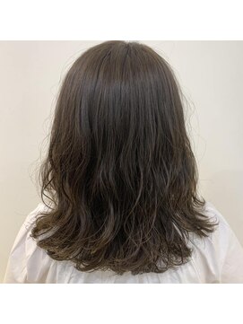 ネオヘアー 曳舟店(NEO Hair) シースルー アッシュ×波巻きウェーブ