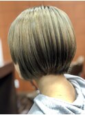 ショートボブ/ニュアンスカラー/福山市