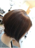 [サンクスヘアー]　ショートボブ