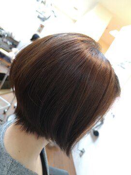 サンクスヘアー(Thanks hair) [サンクスヘアー]　ショートボブ