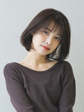 コア 銀座(COA) 自然な垢抜け感　シースルーボブ