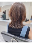 外ハネレイヤースタイル