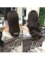 リア 大阪梅田(Ria)&nbsp;～アッシュブラウン　シールエクステ80本～【Ria 大阪 梅田】