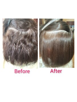 ヘアーアンドメイク カズヨ(Hair&Make CAZUYO) 艶髪クセクセストパー