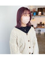 ヘアーアイストゥーレ(HAIR ICI TRE)&nbsp;ラベンダーカラー ブリーチカラー 渡辺聖