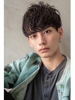 メゾンバイハバナ(maison by HAVANA)&nbsp;波巻き束感ショートツーブロックマッシュウルフ