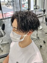 メンズヘアトーキョー 原宿(MEN'S HAIR TOKYO) 【ツイストスパイラル】ツーブロック/刈り上げセンターパート