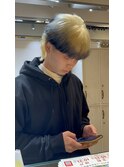シースルーマッシュエンドカラーブリーチTカラー