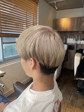 スノードロップ 高円寺店(Snowdrop) ハイライト/マッシュパーマ/ウルフ/アッシュブラック