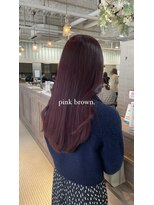 ルチア パリ(Luccica PARIS) pink brown.