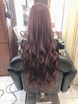 スパイア(SPIRE) チェリーピンクxシールエクステスーパーロング