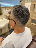 40代50代60代決まるアイロンパーマナチュラルイケおじワイルド