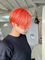 フレン(flen)&nbsp;ハンサムショート×コーラルオレンジ
