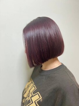 クロエバイラヴィズム 長岡旭岡店(CLOE) ダブルイルミナカラーでピンクバイオレット