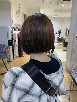 サラ 新宮店(SARA) 【福岡新宮】小顔ボブ ショートボブ 暗髪 20代 30代 40代