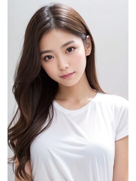 ランデブー 大宮(Rende-Zvous) 黒髪/ボブルフ/ネビージュ/小顔/ワンレン/大宮/髪質改善/前髪