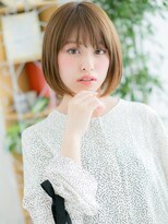 プリモア サロン ハナレ 綾瀬(primoA salon HANARE) 綾瀬/髪質改善/シルキーベージュ×小顔美髪切りっぱなしボブk