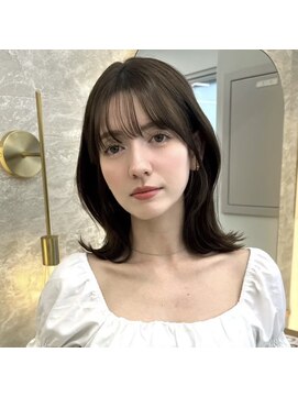 ロンドアヴァントゥス 池袋(Lond aventus) 韓国レイヤー/韓国風/ボブ/髪質改善/黒髪/ブリーチなし〔池袋〕