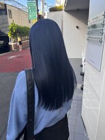 アソビセカンド 原宿(ASOBI 2nd)&nbsp;前髪/マチルダボブ/ピンクベージュ/インナーグレージュ/ブルー