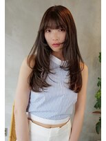 マウロア(MAULOA)&nbsp;【MAULOA】 顔まわりレイヤー×ラベンダーグレージュ