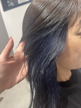 シアート(SHEART) ネイビーイヤリングカラー