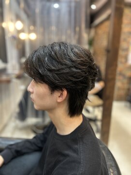 オレンジポップ 検見川浜南口店(ORANGE POP) フェザーパーマ