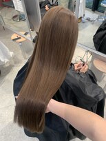 ペレ アネックス 大阪梅田茶屋町店(PELE ANNEX)&nbsp;くびれヘア/アプリコットオレンジ/ハイライトカラー/梅田