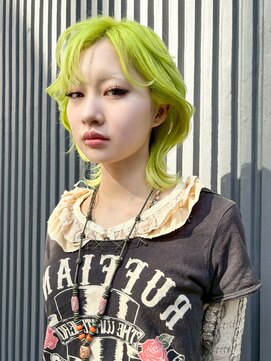 シオン(shion) ハイトーンくびれヘアブリーチダブルカラー_ba554361