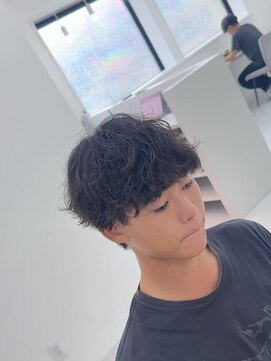 アビー ランシェル(ABEY LENCIEL) 波巻きシャドウパーマ/シャドウパーマ/マッシュ