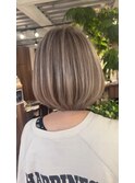 シアーベージュボブ30代40代