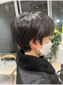 首元すっきり◎大人の丸みショート