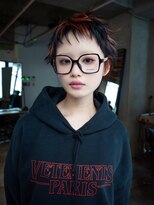 ギークス(GEEKS) 【GEEKS渋谷】バズカット/デザインカラー/レイヤーショート/小顔