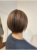 スッキリショートボブ