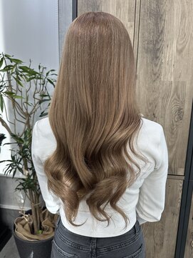 ジルブラン 土浦(JIL BLAN) ハイライトバレイヤージュダブルカラーケアブリーチ20代30代